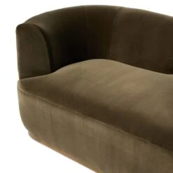 Deandra Tete A Tete Chaise - Surrey Olive 30 Deandra Tete A Tete Chaise - Surrey Olive -France and Son Store 226579 004 DET 7