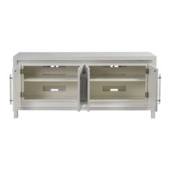 Elation White Media Console - White -France and Son Store 2267 907 OPEN
