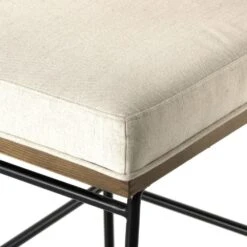 Rhodes Bar Stool - Savile Flax -France and Son Store 228057 009 DET 3