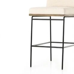 Rhodes Bar Stool - Savile Flax -France and Son Store 228057 009 DET 6