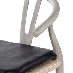 Modelo Bar + Counter Stool - Counter Stool - Weathered Grey - Pebble Black 18 Modelo Bar + Counter Stool - Counter Stool - Weathered Grey - Pebble Black -France and Son Store 228279 021 DET 5