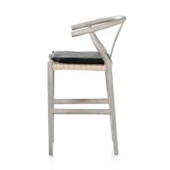 Modelo Bar + Counter Stool - Counter Stool - Weathered Grey - Pebble Black 13 Modelo Bar + Counter Stool - Counter Stool - Weathered Grey - Pebble Black -France and Son Store 228279 021 SID 1