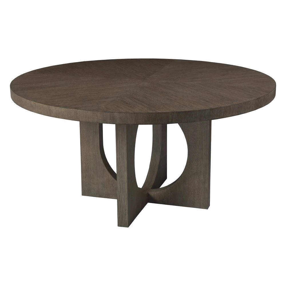 Apostrophe Round Dining Table - Gray 3 Apostrophe Round Dining Table - Gray