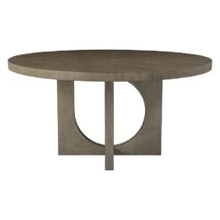 Apostrophe Round Dining Table - Gray 10 Apostrophe Round Dining Table - Gray -France and Son Store 2283 870C STR 1