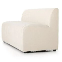 Alexander 72" Dining Banquette Bench - Capri Oatmeal -France and Son Store 228674 001 DET 1