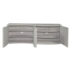 Misty Gray MavericksMedia Console - Misty Gray -France and Son Store 2287 907 STR OPEN