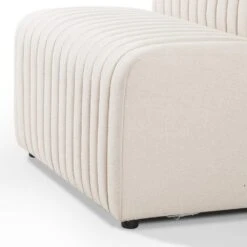 Alexander 39" Dining Banquette Bench - Capri Oatmeal -France and Son Store 228857 001 DET 2