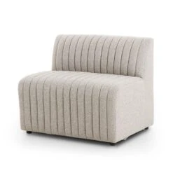 Make Your Own: Alexander Dining Banquette - Chair + A Half - Orly Natural -France and Son Store 228857 002 PRM 1