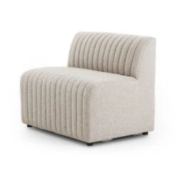 Make Your Own: Alexander Dining Banquette - Chair + A Half - Orly Natural -France and Son Store 228857 002 PRM 2