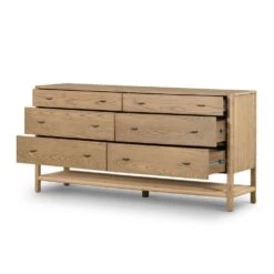 Idrien 6 Drawer Dresser - Dune Ash -France and Son Store 228896 001 OPN 1
