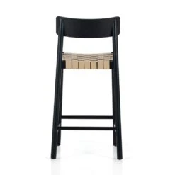 Harley Counter Stool - Almond Leather Blend 15 Harley Counter Stool - Almond Leather Blend -France and Son Store 229166 002 BCK 1