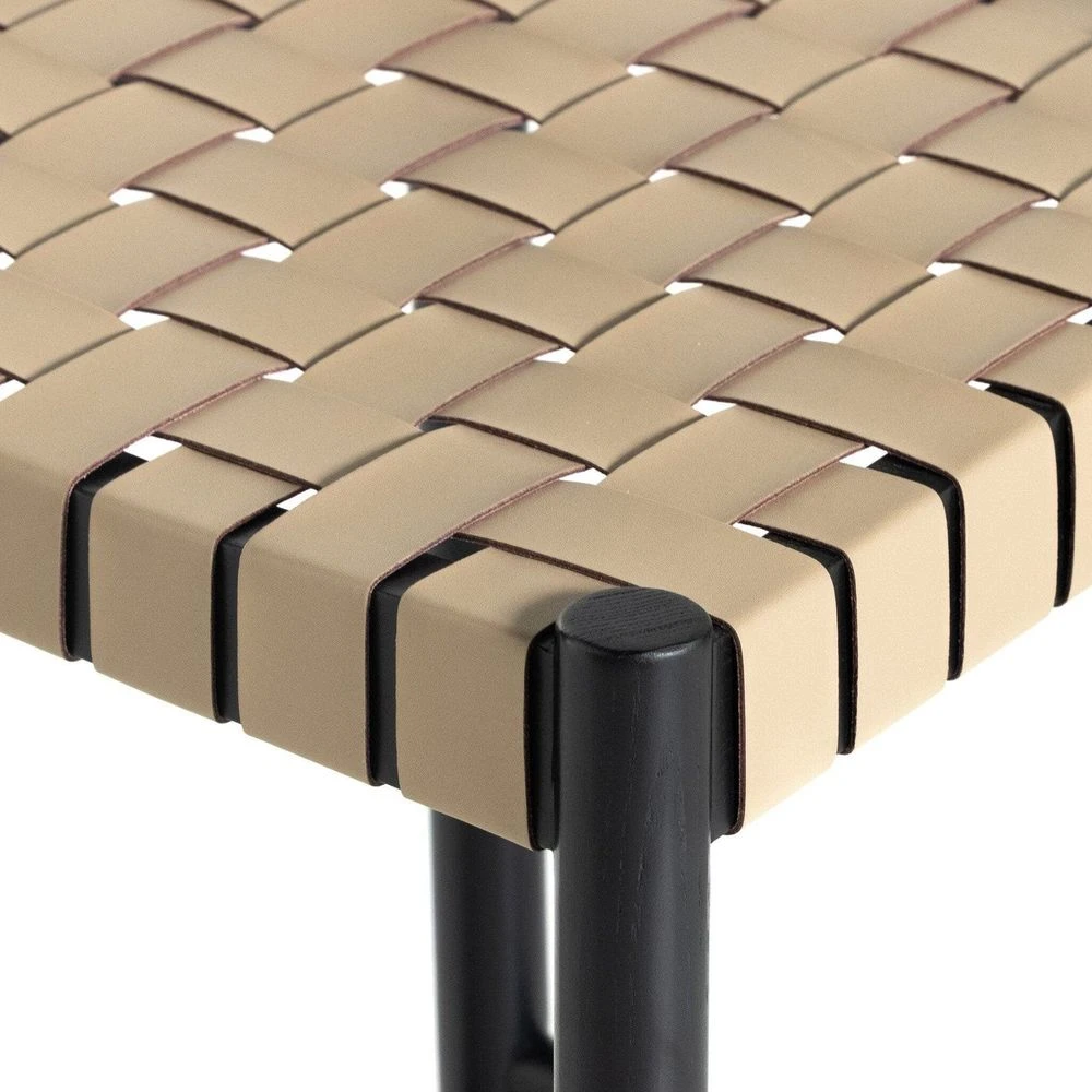 Harley Counter Stool - Almond Leather Blend 8 Harley Counter Stool - Almond Leather Blend - Image 6