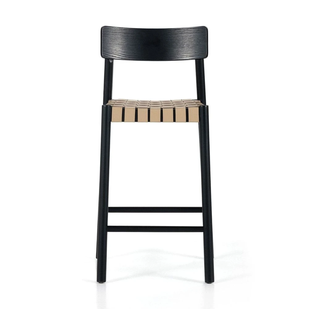 Harley Counter Stool - Almond Leather Blend 3 Harley Counter Stool - Almond Leather Blend