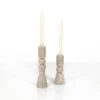 Rose Taper Candlesticks - Creamy Taupe Marble Solid -France and Son Store 229702 006 PRM 1 a286a2ae c2c4 4197 9950 793cdb50eb42