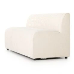 Alexander Dining Banquette - 82" Capri Oatmeal 19 Alexander Dining Banquette - 82" Capri Oatmeal -France and Son Store 229780 001 DET 1