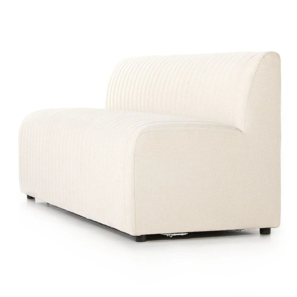 Alexander Dining Banquette - 82" Capri Oatmeal 8 Alexander Dining Banquette - 82" Capri Oatmeal - Image 6