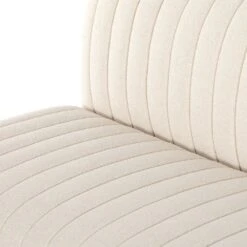 Alexander Dining Banquette - 82" Capri Oatmeal 21 Alexander Dining Banquette - 82" Capri Oatmeal -France and Son Store 229780 001 DET 4