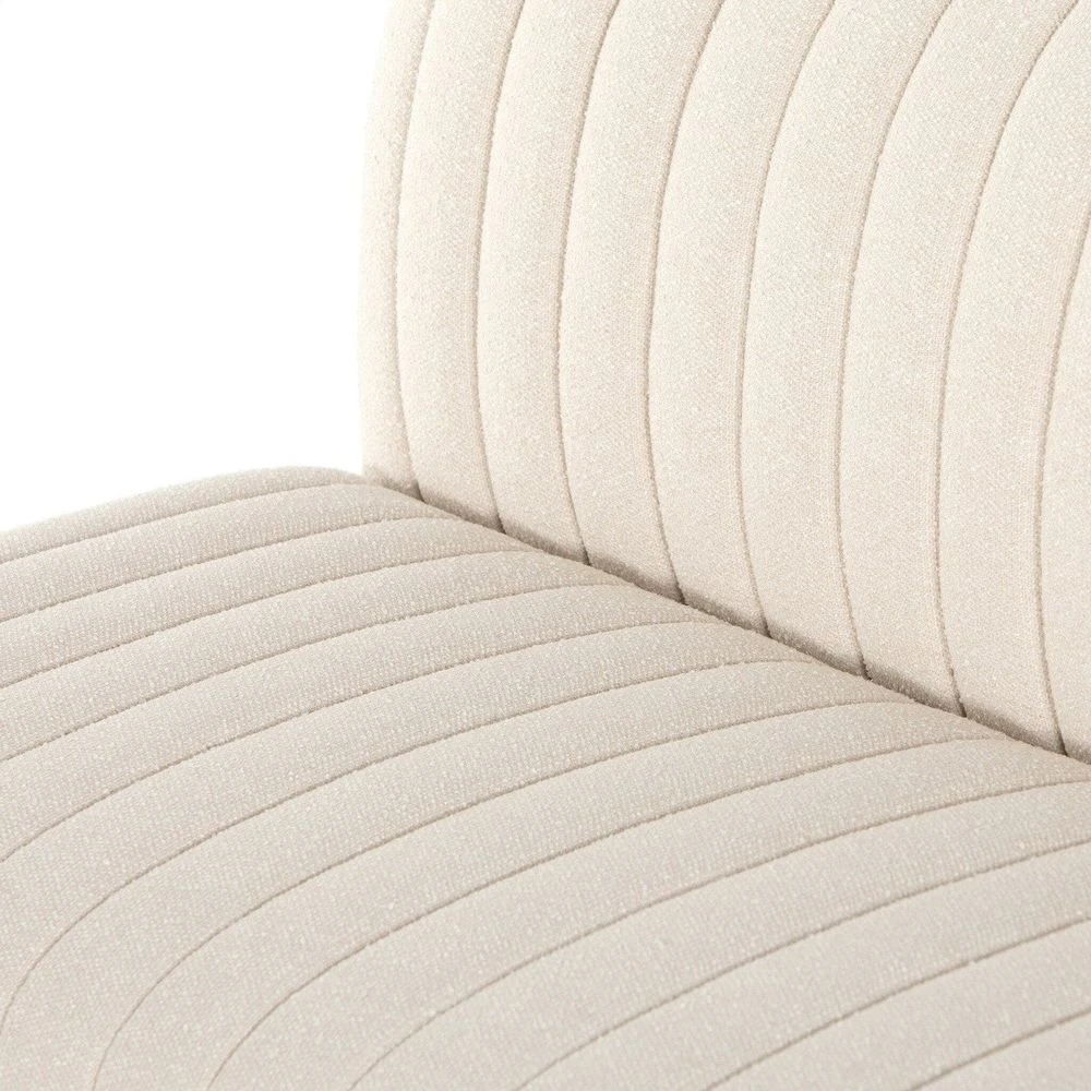 Alexander Dining Banquette - 82" Capri Oatmeal 10 Alexander Dining Banquette - 82" Capri Oatmeal - Image 8