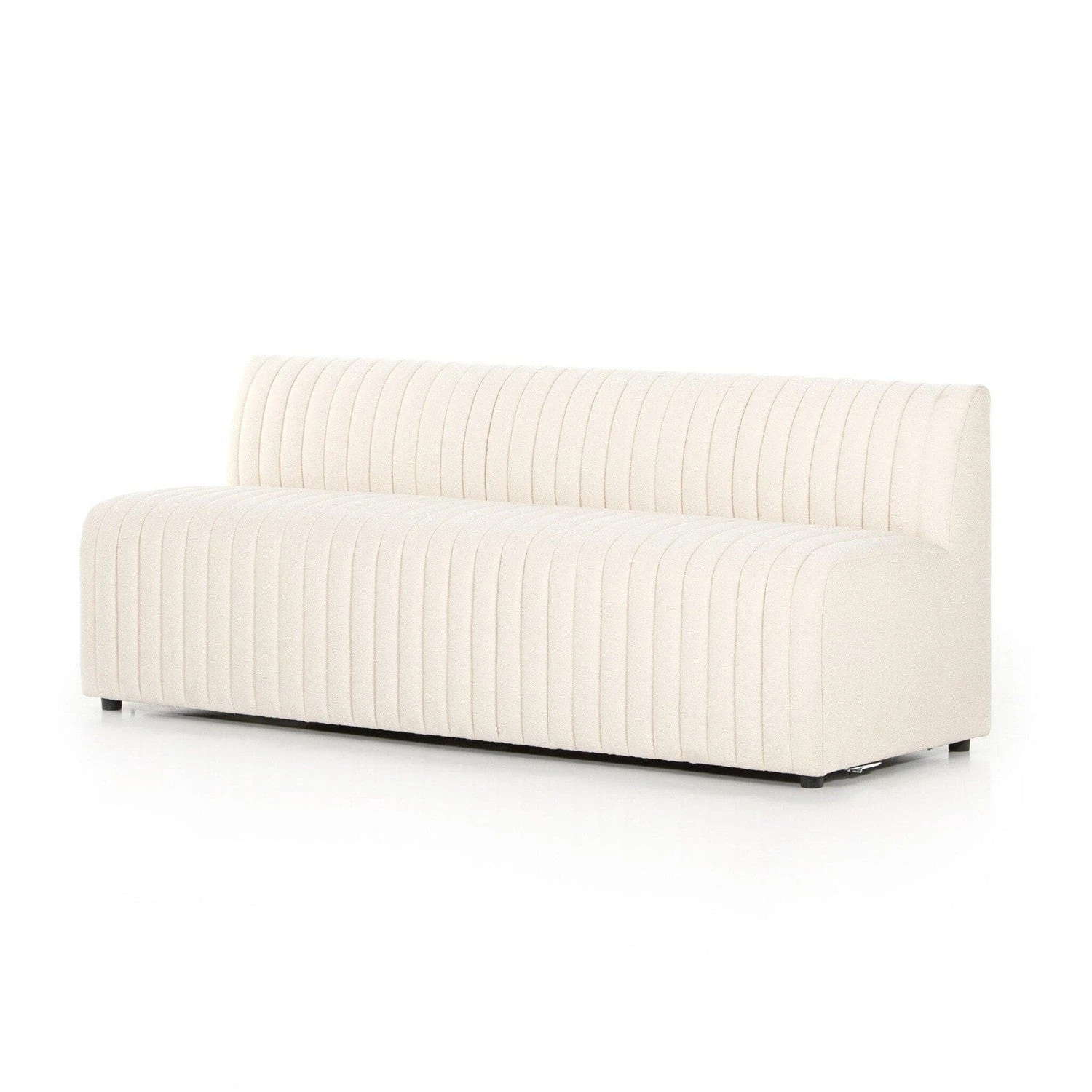 Alexander Dining Banquette - 82" Capri Oatmeal 4 Alexander Dining Banquette - 82" Capri Oatmeal - Image 2