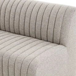 Alexander Dining Banquette - 82" Orly Natural 14 Alexander Dining Banquette - 82" Orly Natural -France and Son Store 229780 002 DET 1