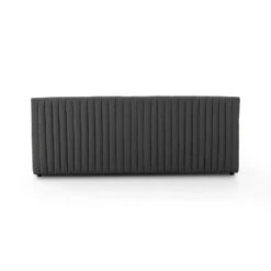 Make Your Own: Alexander Dining Banquette - 82" Bench - Fiqa Boucle Charcoal -France and Son Store 229780 003 BCK 1