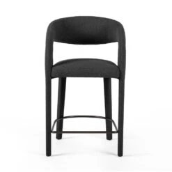 Hayes Counter Stool - FIQA Boucle Charcoal