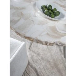 Seamount Round Dining Table - Gray -France and Son Store 2306 870C DET