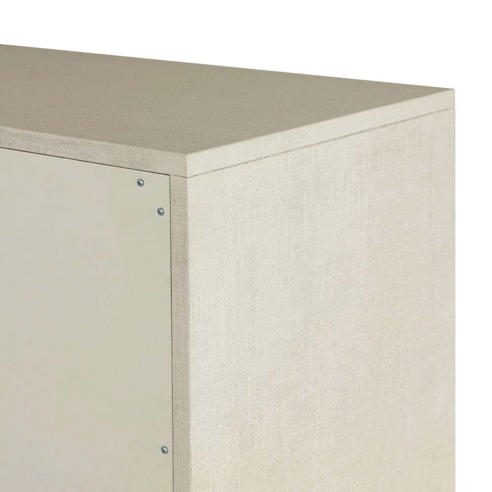 Cressida Bar Cabinet - Ivory Painted Linen 16 Cressida Bar Cabinet - Ivory Painted Linen - Image 14