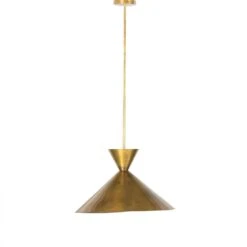 Vincent Large Pendant - Burnt Brass -France and Son Store 231132 001 FRT 1