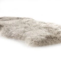 Sylas Ombre Throw - Light Grey Ombre -France and Son Store 231321 001 DET 4