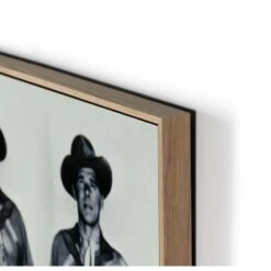 Presidential Portraits By Getty Images - Vertical Grain White Oak Floater -France and Son Store 231577 001 DET 1