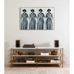 Presidential Portraits By Getty Images - Vertical Grain White Oak Floater -France and Son Store 231577 001 HOV 1