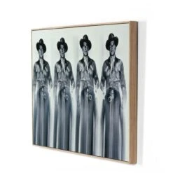 Presidential Portraits By Getty Images - Vertical Grain White Oak Floater -France and Son Store 231577 001 PRM 2