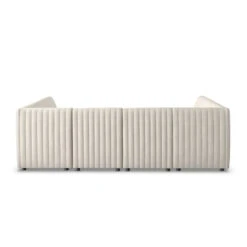Alexander Dining Banquette, U Shape - Capri Oatmeal -France and Son Store 231701 001 BCK 1