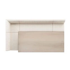 Alexander Dining Banquette L Shape -France and Son Store 231706 001 DET 1
