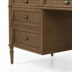Rhett Executive Desk - Toasted Oak -France and Son Store 231890 001 DET 4