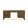 Rhett Executive Desk - Toasted Oak -France and Son Store 231890 001 FRT 1