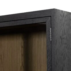 Veneto Double Cabinet - Drifted Matte Black -France and Son Store 232216 001 DET 11