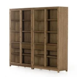 Veneto Double Cabinet - Drifted Oak Solid -France and Son Store 232216 002 DET 1