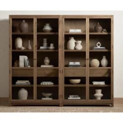 Veneto Double Cabinet - Drifted Oak Solid -France and Son Store 232216 002 HOV 1