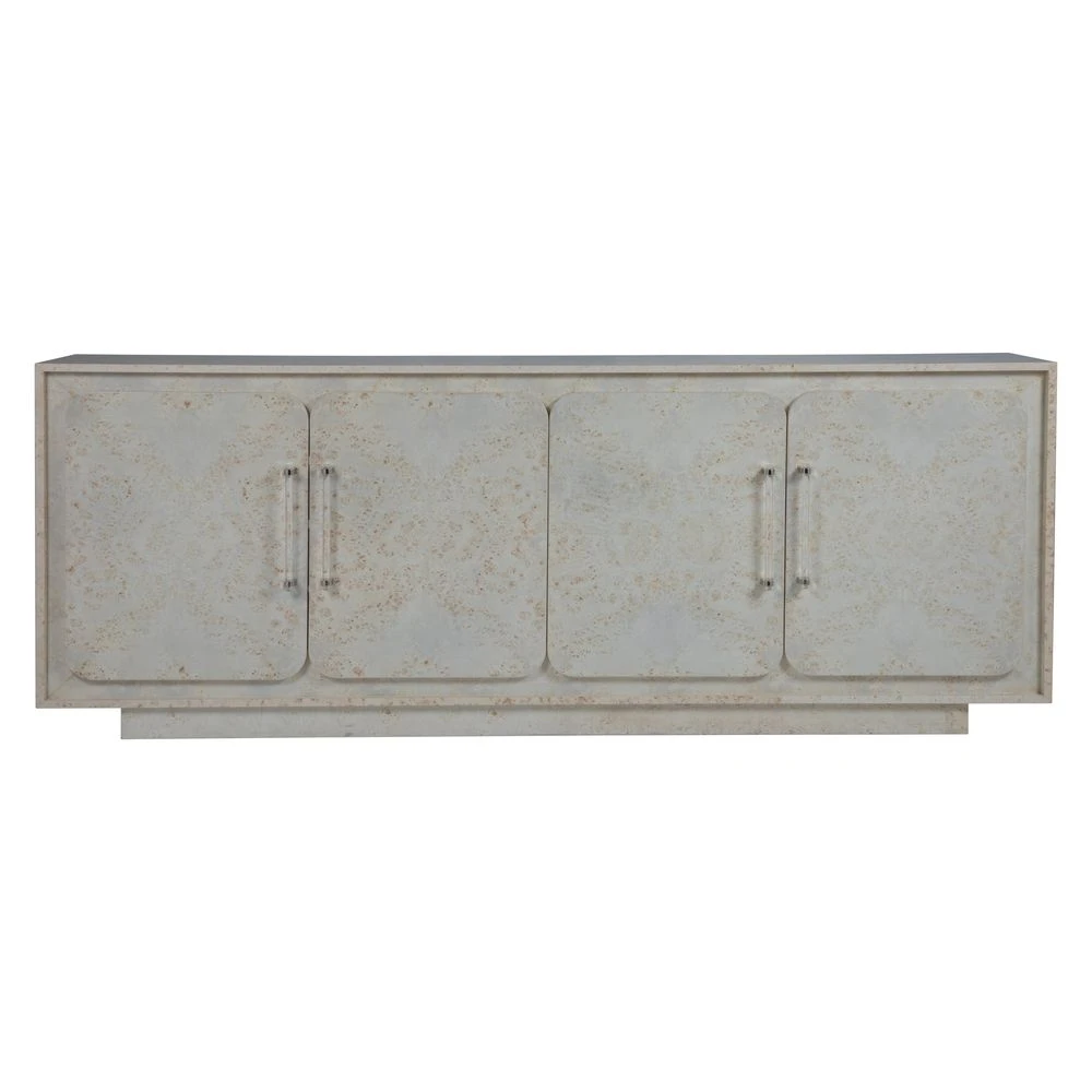 Baronet Media Console - Antiqued White 4 Baronet Media Console - Antiqued White - Image 2