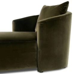 Ellara Chaise Lounge - Surrey Olive -France and Son Store 233370 006 DET 1