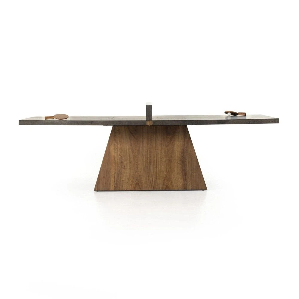 Ace Pong Table - Natural Brown Oyster Guanacaste 8 Ace Pong Table - Natural Brown Oyster Guanacaste - Image 6