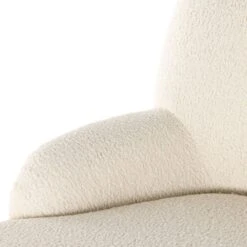 Haviland Chaise Lounge - Sheepskin Natural -France and Son Store 234693 002 DET 4