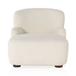 Haviland Chaise Lounge - Sheepskin Natural -France and Son Store 234693 002 FRT 1
