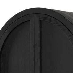 Benson Bar Cabinet - Drifted Matte Black -France and Son Store 234848 001 DET 6