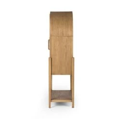 Benson Bar Cabinet - Drifted Oak Solid -France and Son Store 234848 002 SID 1 a20ac428 6e54 47a9 9dfc 695c892e17f4