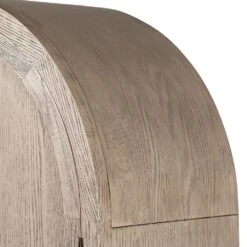 Benson Bar Cabinet - Rustic White Veneer -France and Son Store 234848 004 DET 2