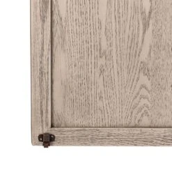 Benson Bar Cabinet - Rustic White Veneer -France and Son Store 234848 004 DET 7