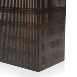 Shelby Dining Table - Vintage Brown -France and Son Store 235369 001 DET 2